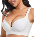 Plus Size Push Up Bras for Women Hide Back Fat Smoothing Bra Underwire Support Bras 34B to 46DD